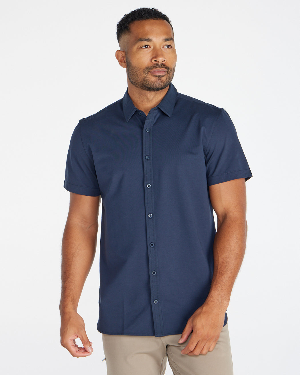Vista Stretch Short Sleeve Button Down