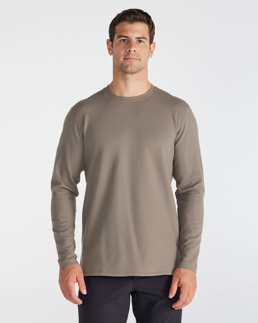 Thermal Long Sleeve Split-Hem