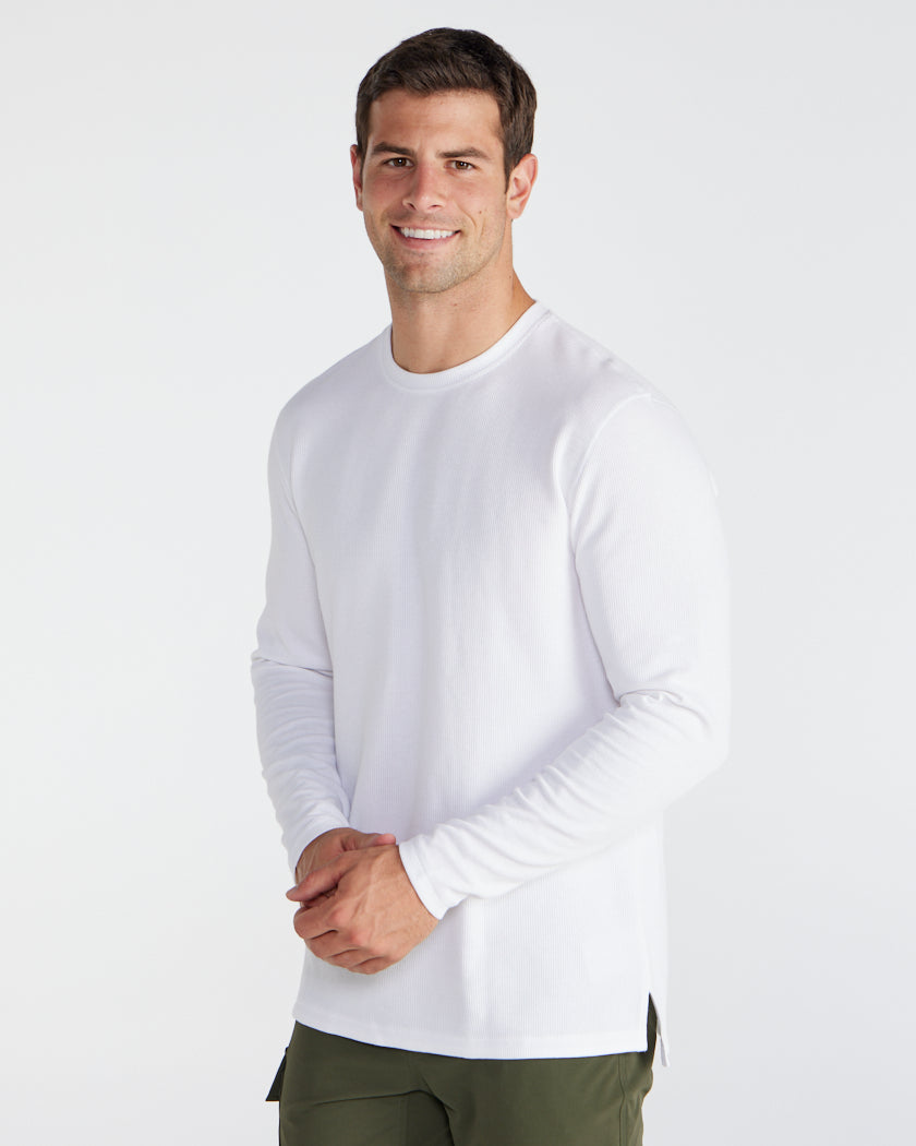 Thermal Long Sleeve Split-Hem