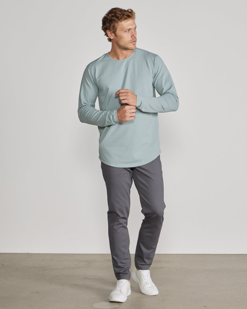 Drop-Cut Long Sleeve: LUX