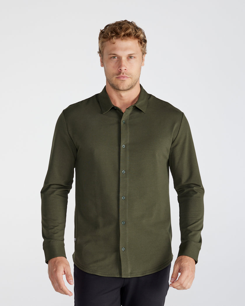 LUX Long Sleeve Button Down