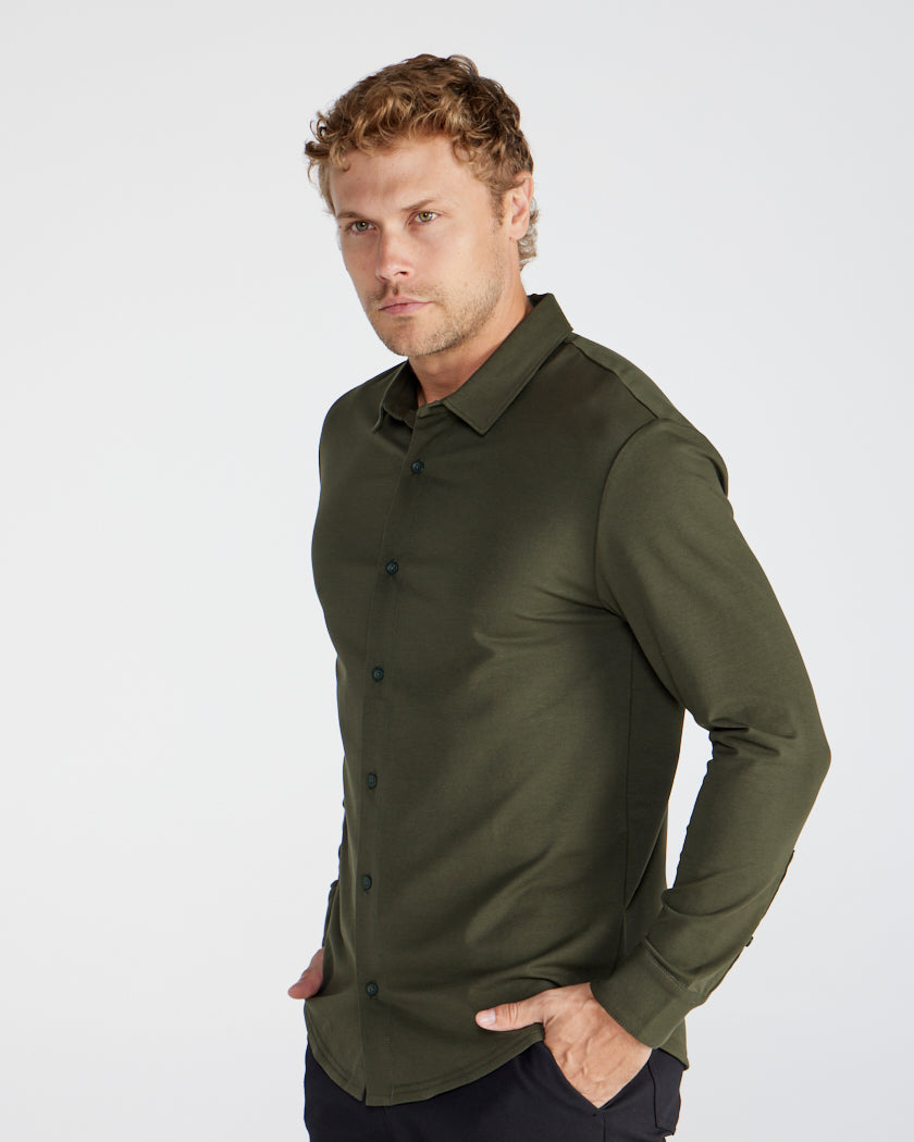 LUX Long Sleeve Button Down