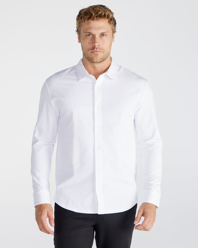 LUX Long Sleeve Button Down