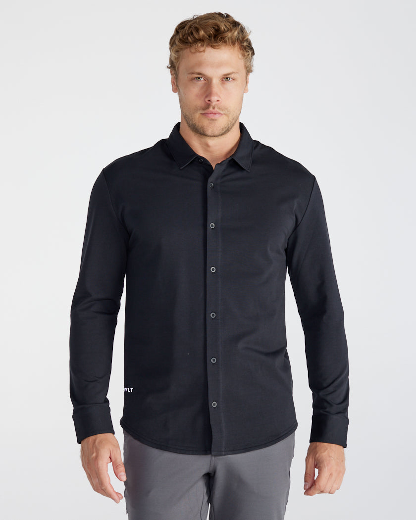 LUX Long Sleeve Button Down