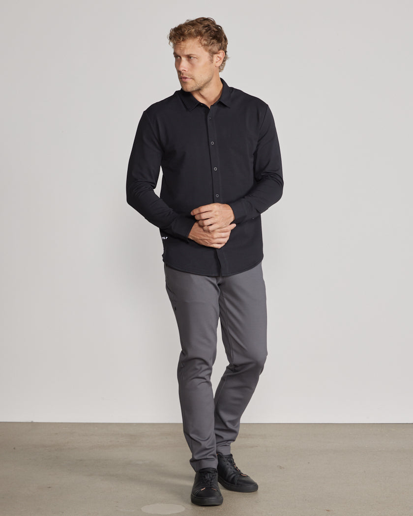LUX Long Sleeve Button Down
