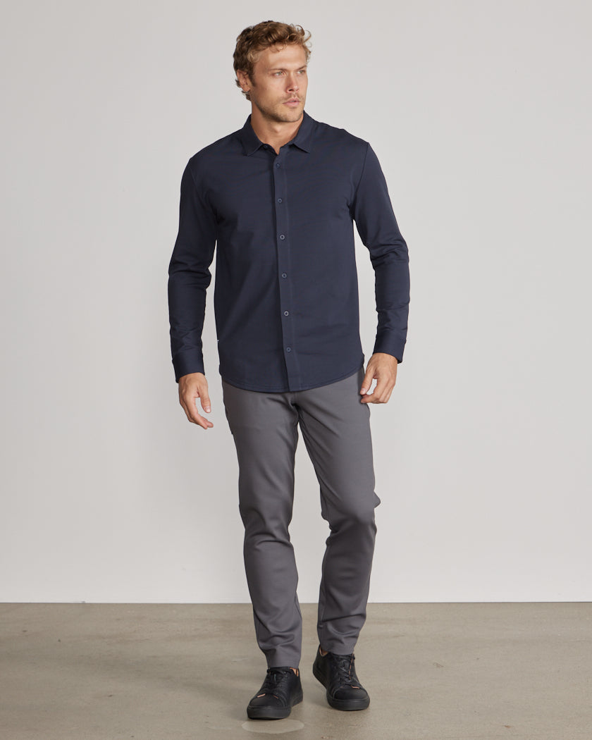 LUX Long Sleeve Button Down
