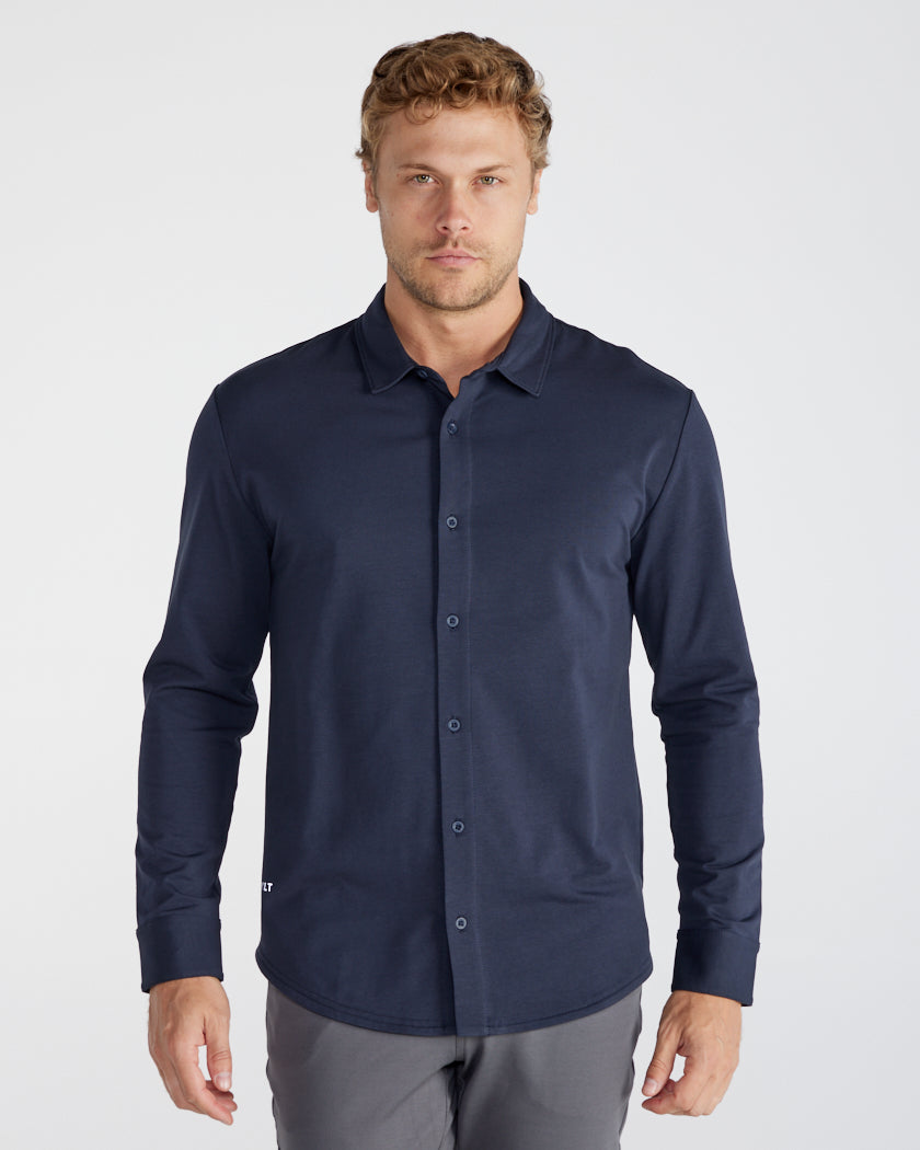 LUX Long Sleeve Button Down