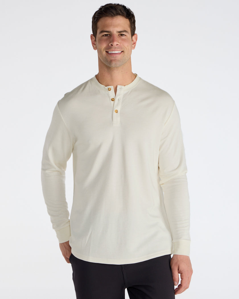 Comfort Wool Long Sleeve Henley