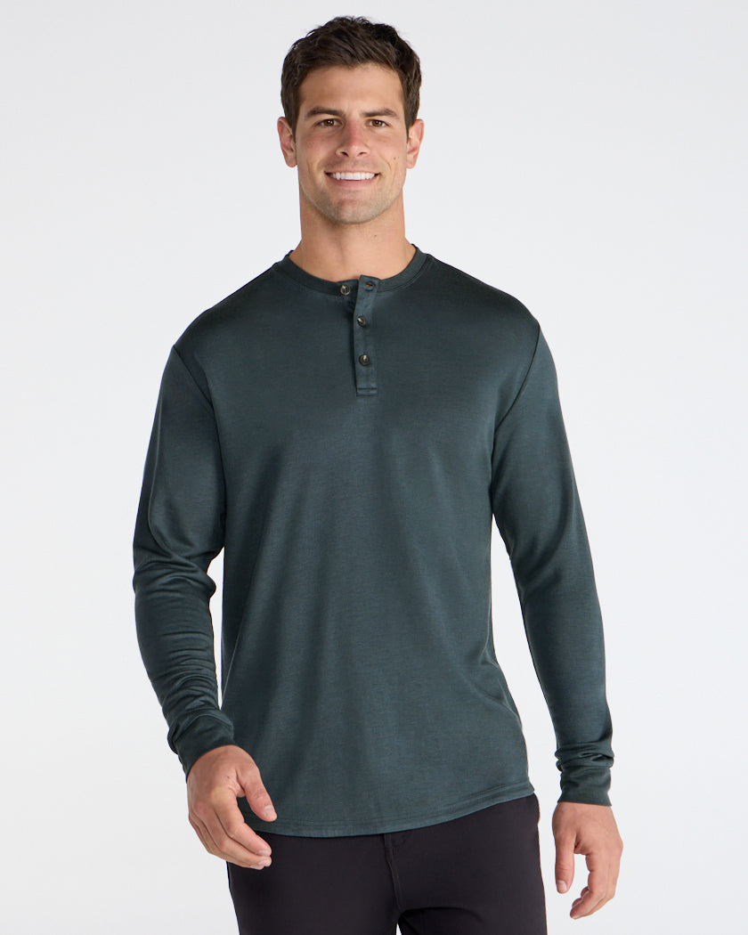 Comfort Wool Long Sleeve Henley