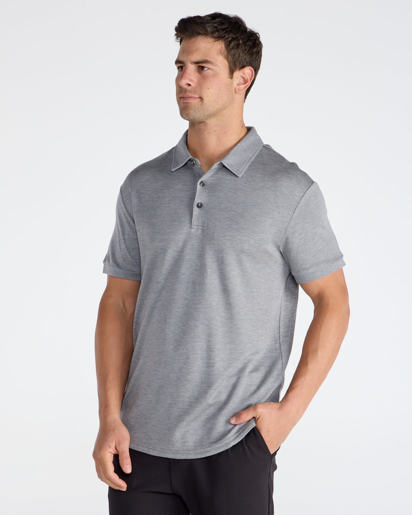 Comfort Wool Short Sleeve Polo