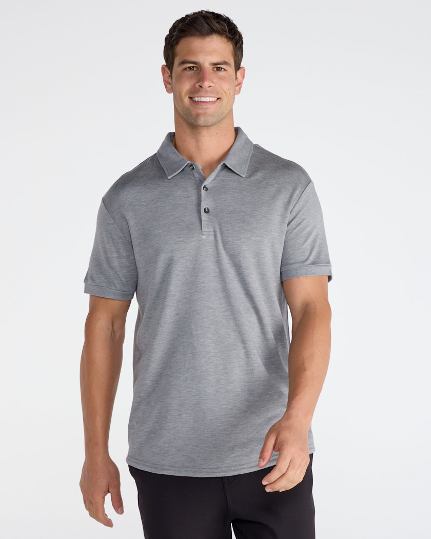 Comfort Wool Short Sleeve Polo