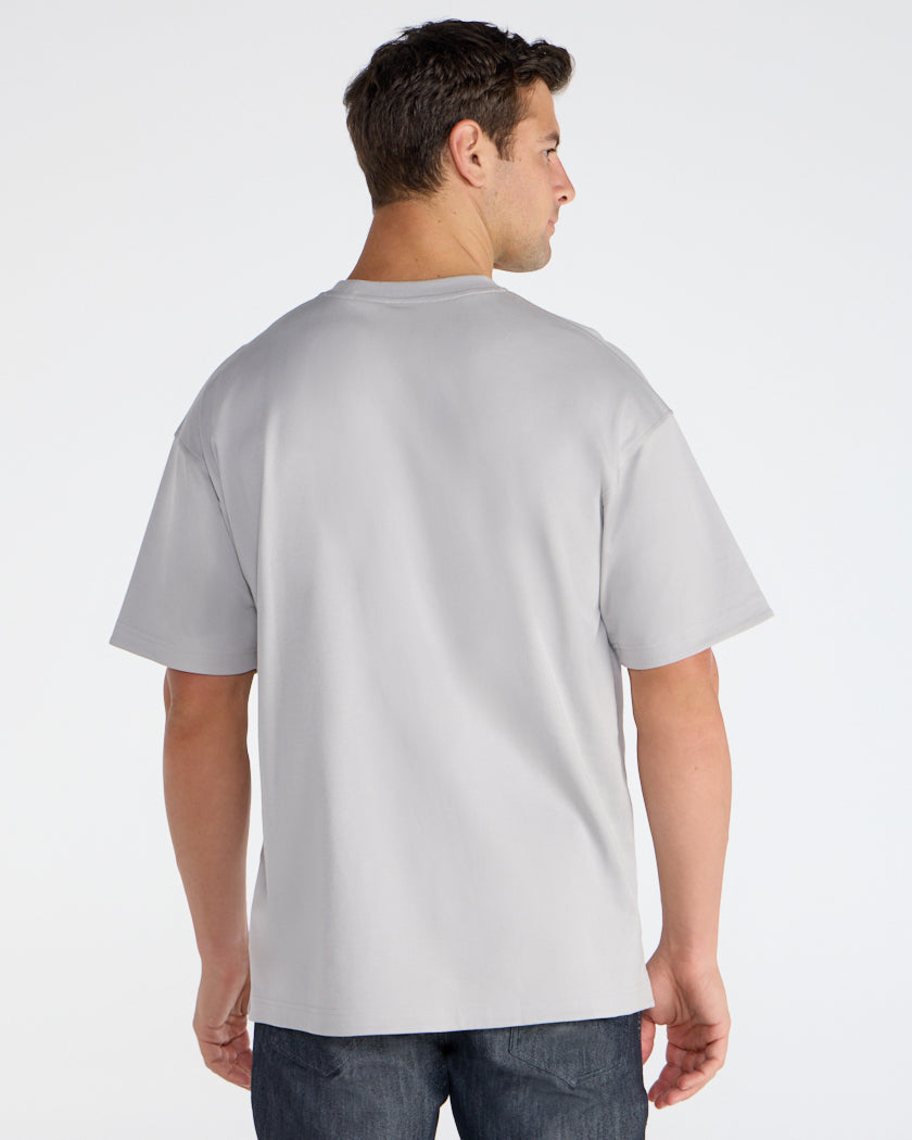 Cotton Short Sleeve Relaxed Pocket Tee