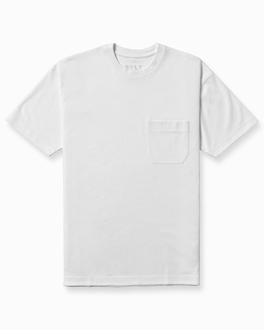 Cotton Short Sleeve Relaxed Pocket Tee
