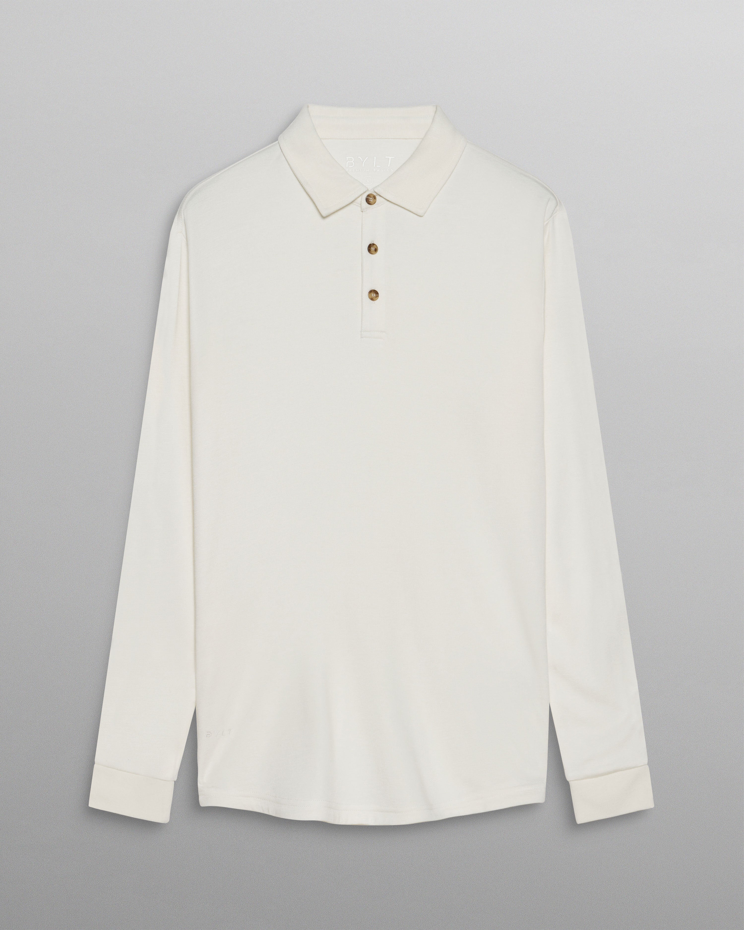 Comfort Wool Long Sleeve Polo