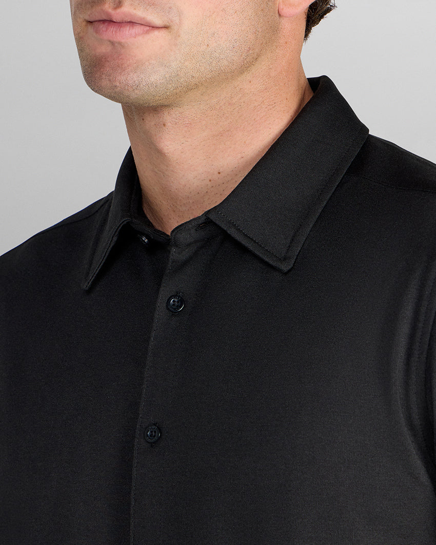 SoftBlend Short Sleeve Button Down