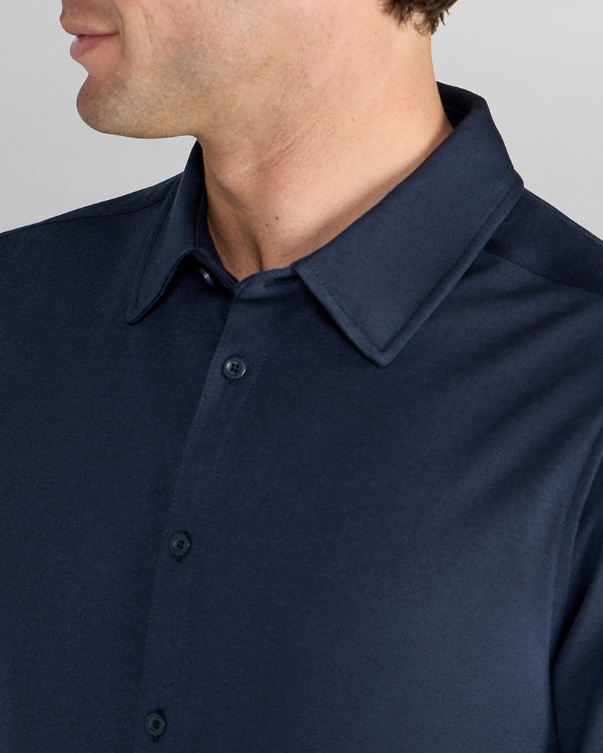 SoftBlend Short Sleeve Button Down