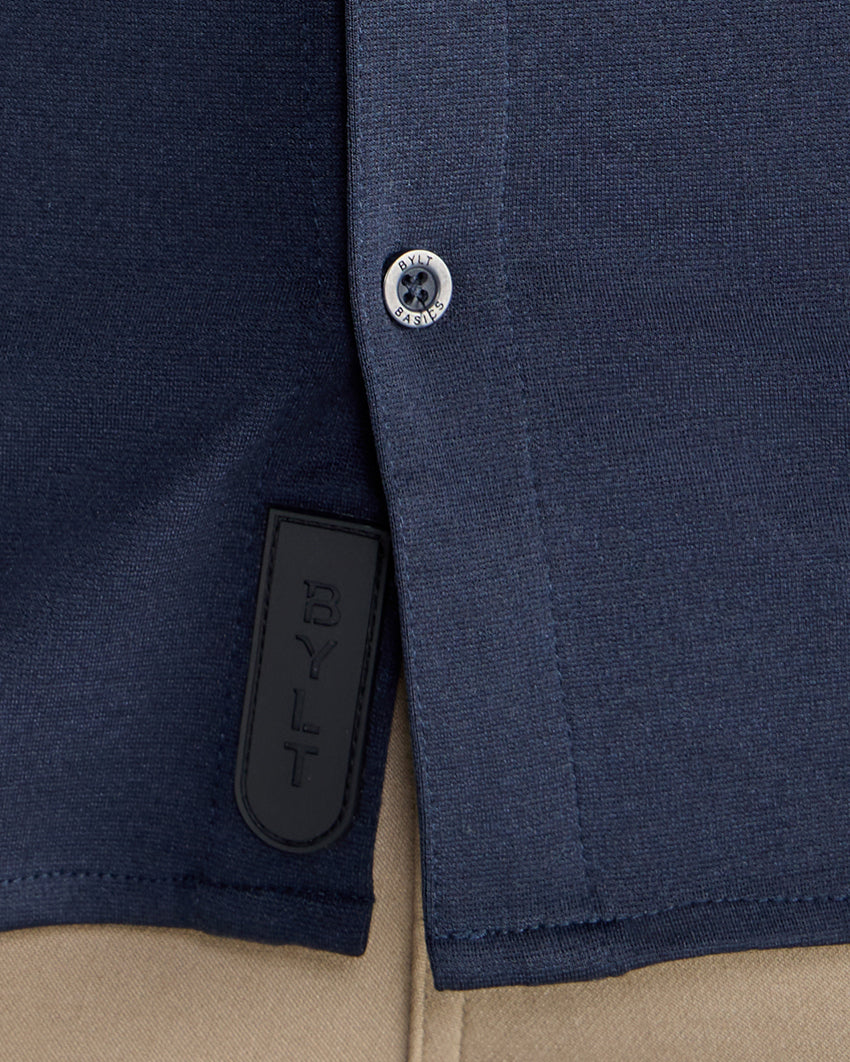 SoftBlend Short Sleeve Button Down