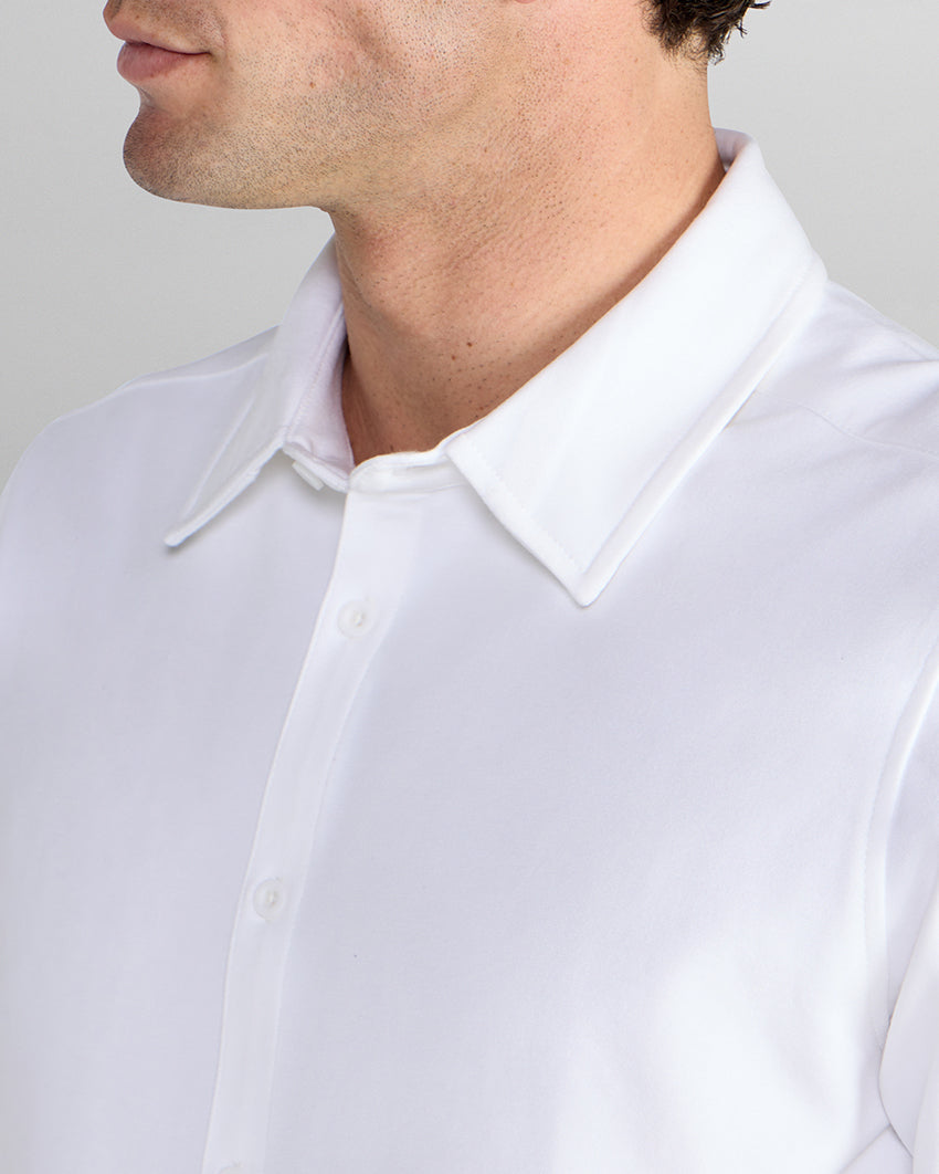 SoftBlend Short Sleeve Button Down