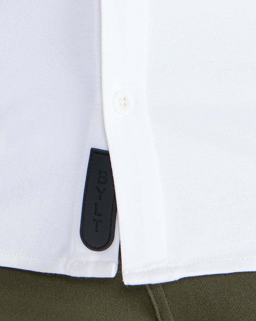 SoftBlend Short Sleeve Button Down