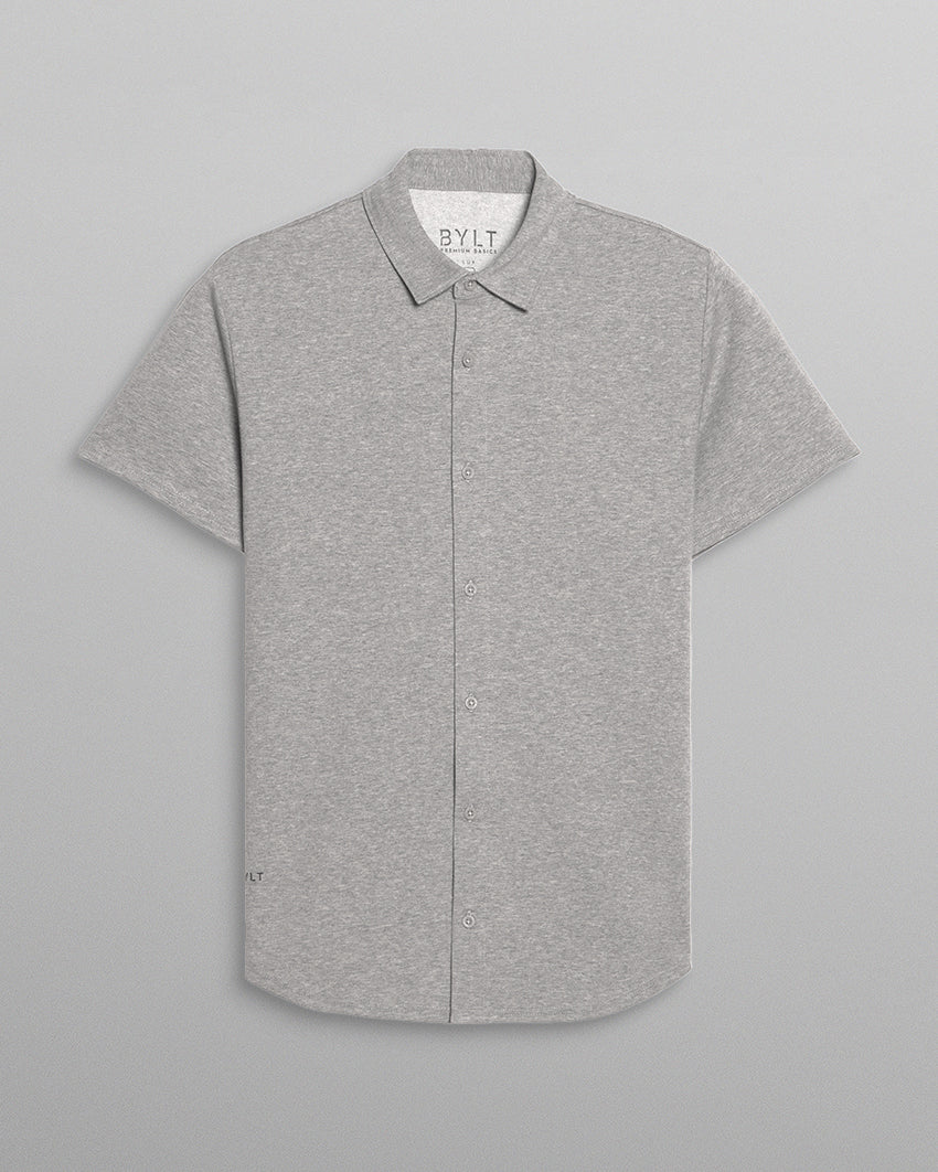 LUX Short Sleeve Button Down
