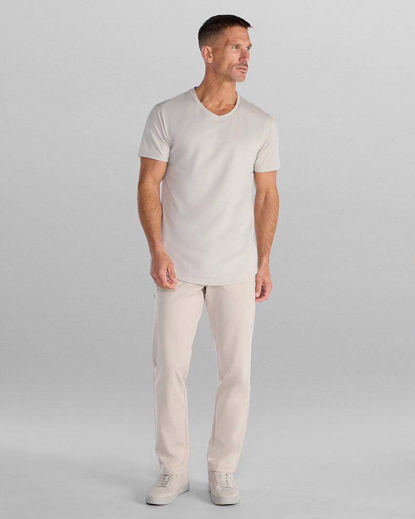 Drop-Cut V-Neck: BYLT Signature