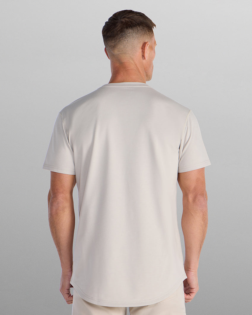 Drop-Cut V-Neck: BYLT Signature