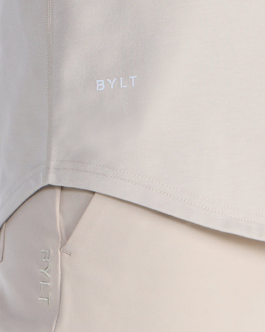 Drop-Cut V-Neck: BYLT Signature