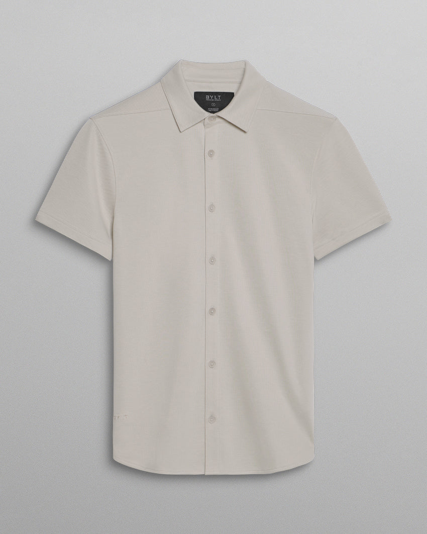 Bayside Oxford Short Sleeve Button Down