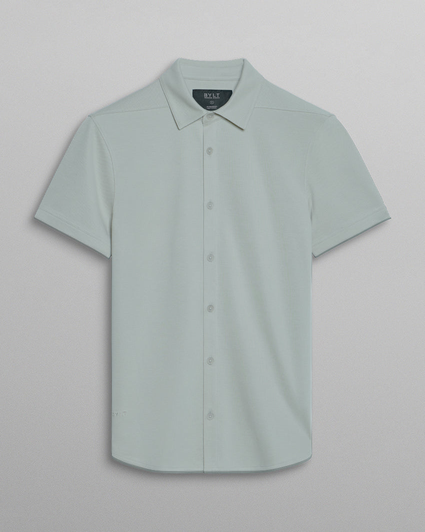 Bayside Oxford Short Sleeve Button Down