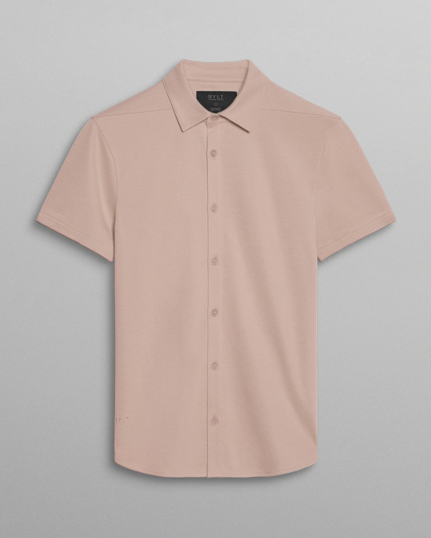 Bayside Oxford Short Sleeve Button Down