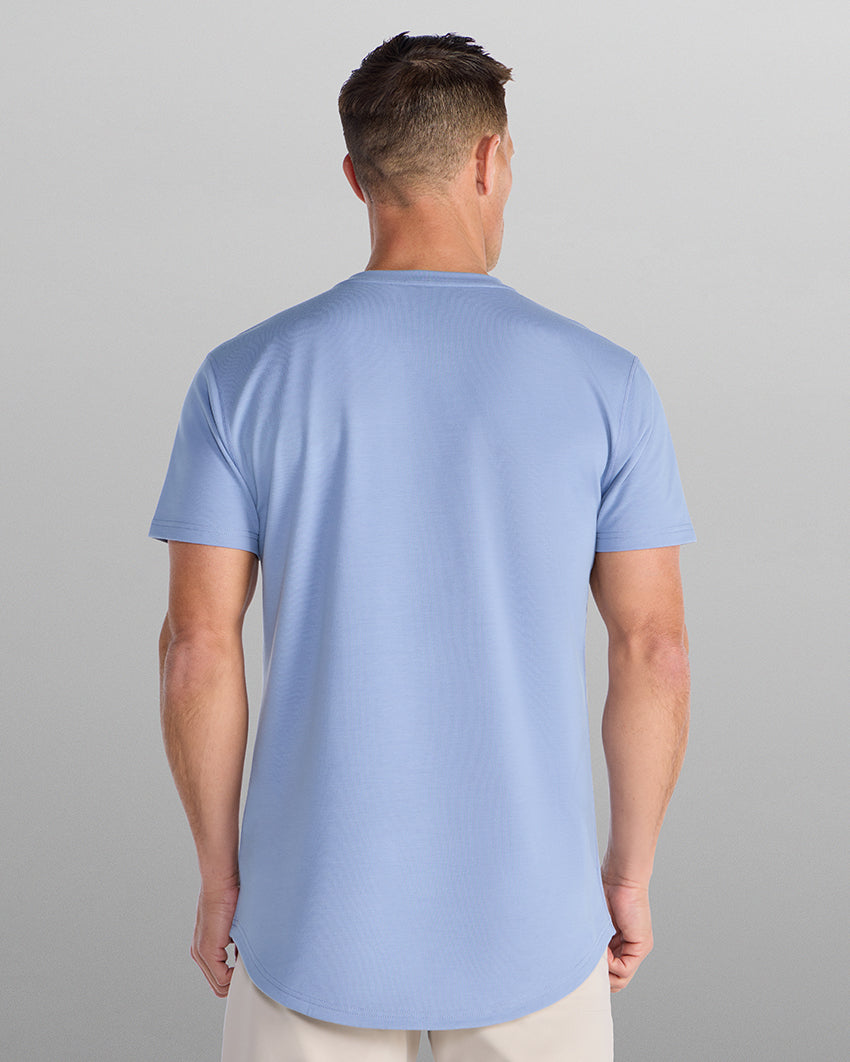 Drop-Cut V-Neck: BYLT Signature
