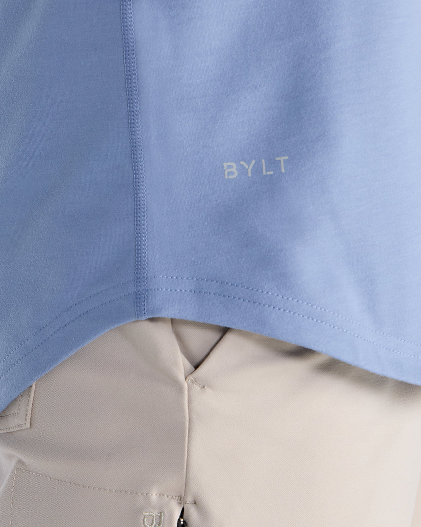 Drop-Cut V-Neck: BYLT Signature