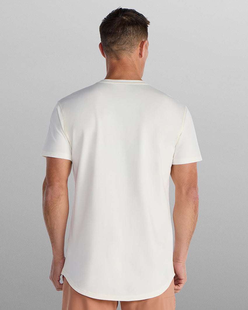 Drop-Cut V-Neck: BYLT Signature