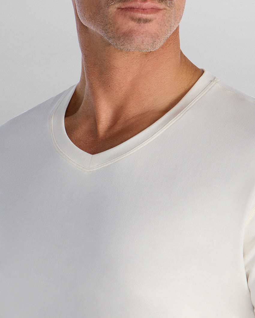 Drop-Cut V-Neck: BYLT Signature