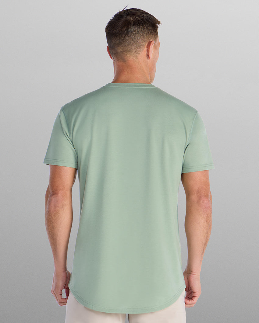 Drop-Cut V-Neck: BYLT Signature