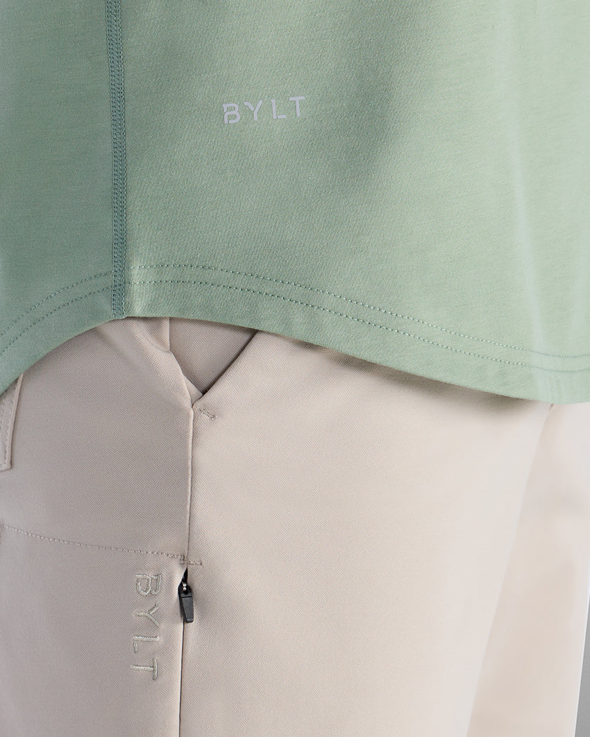 Drop-Cut V-Neck: BYLT Signature