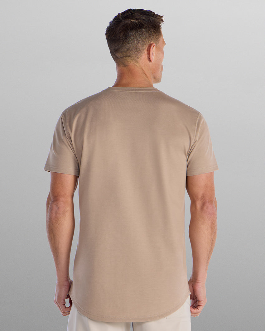 Drop-Cut V-Neck: BYLT Signature