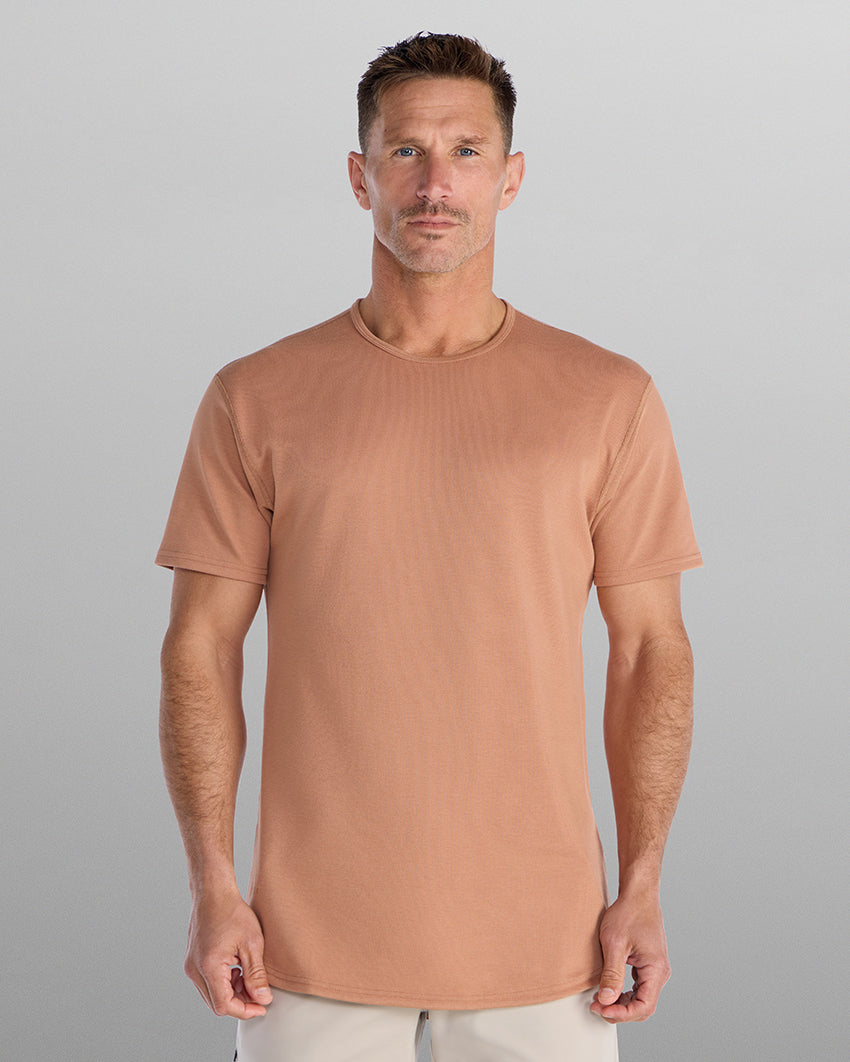 Bayside Short Sleeve Drop-Cut