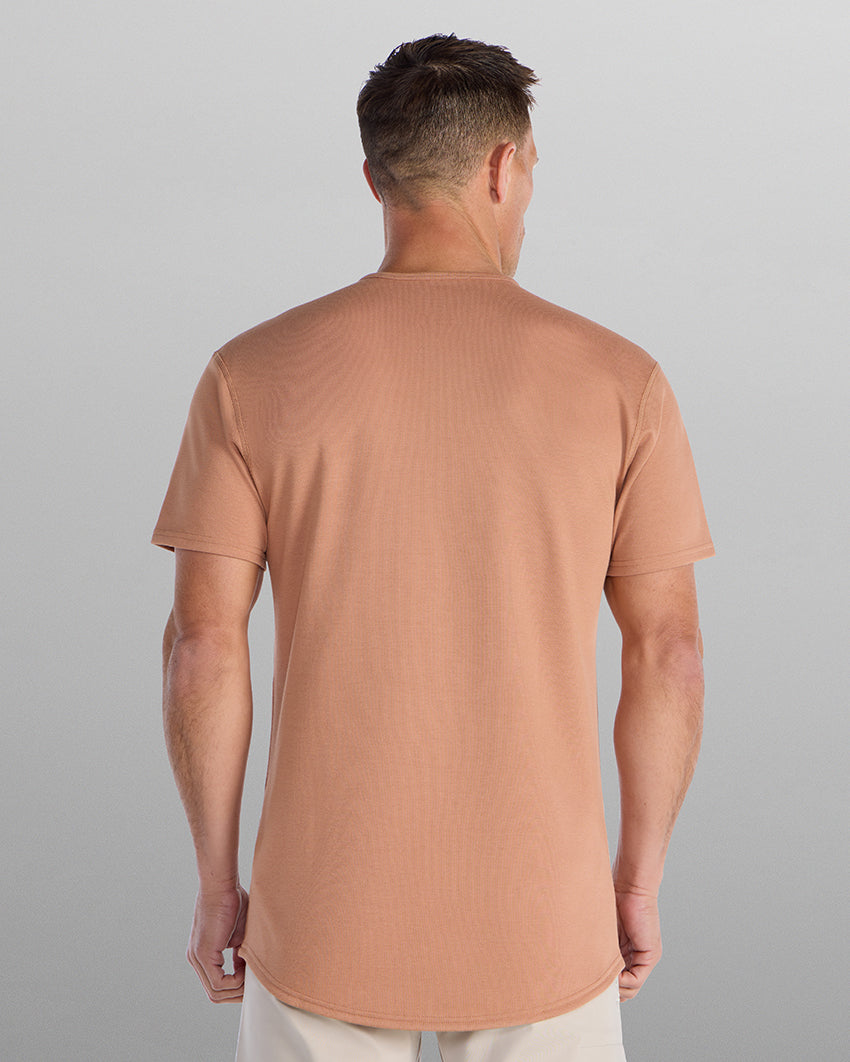 Bayside Short Sleeve Drop-Cut