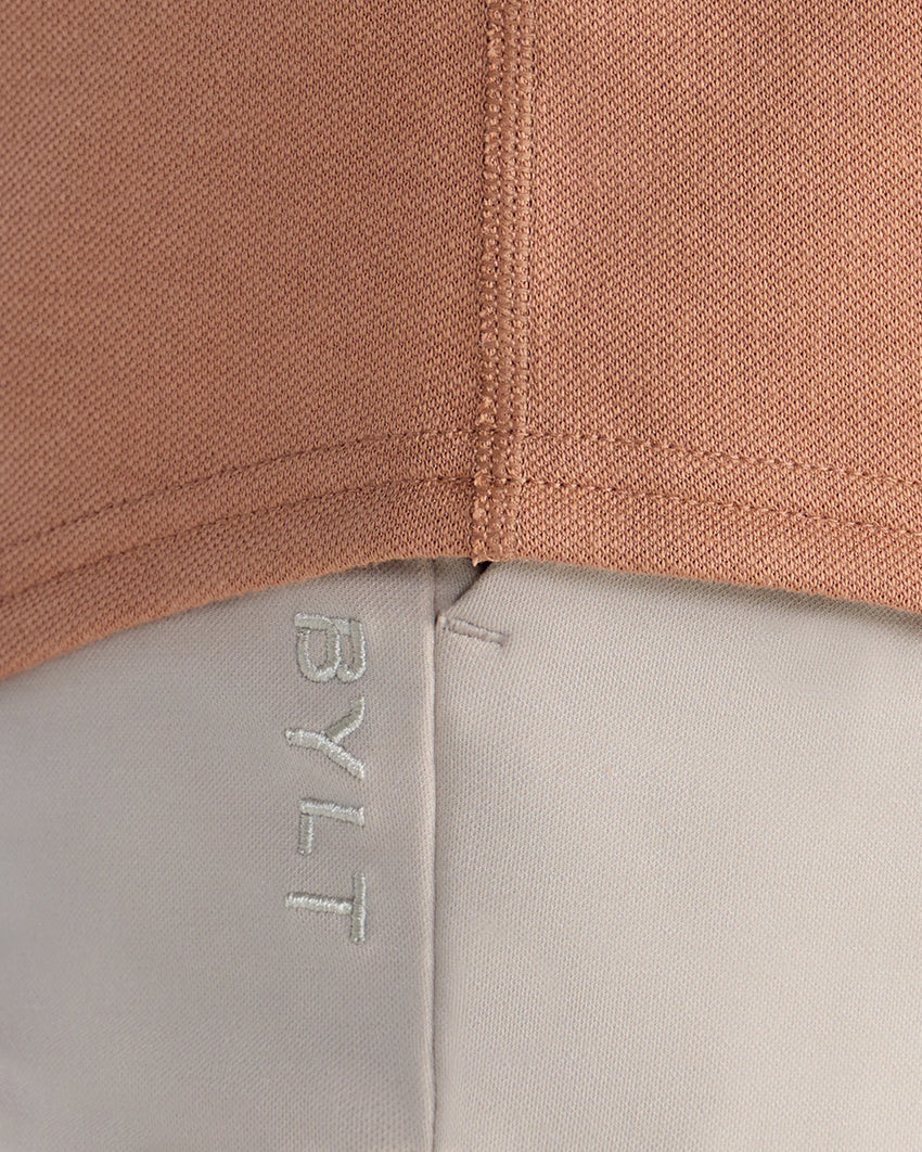 Bayside Short Sleeve Drop-Cut