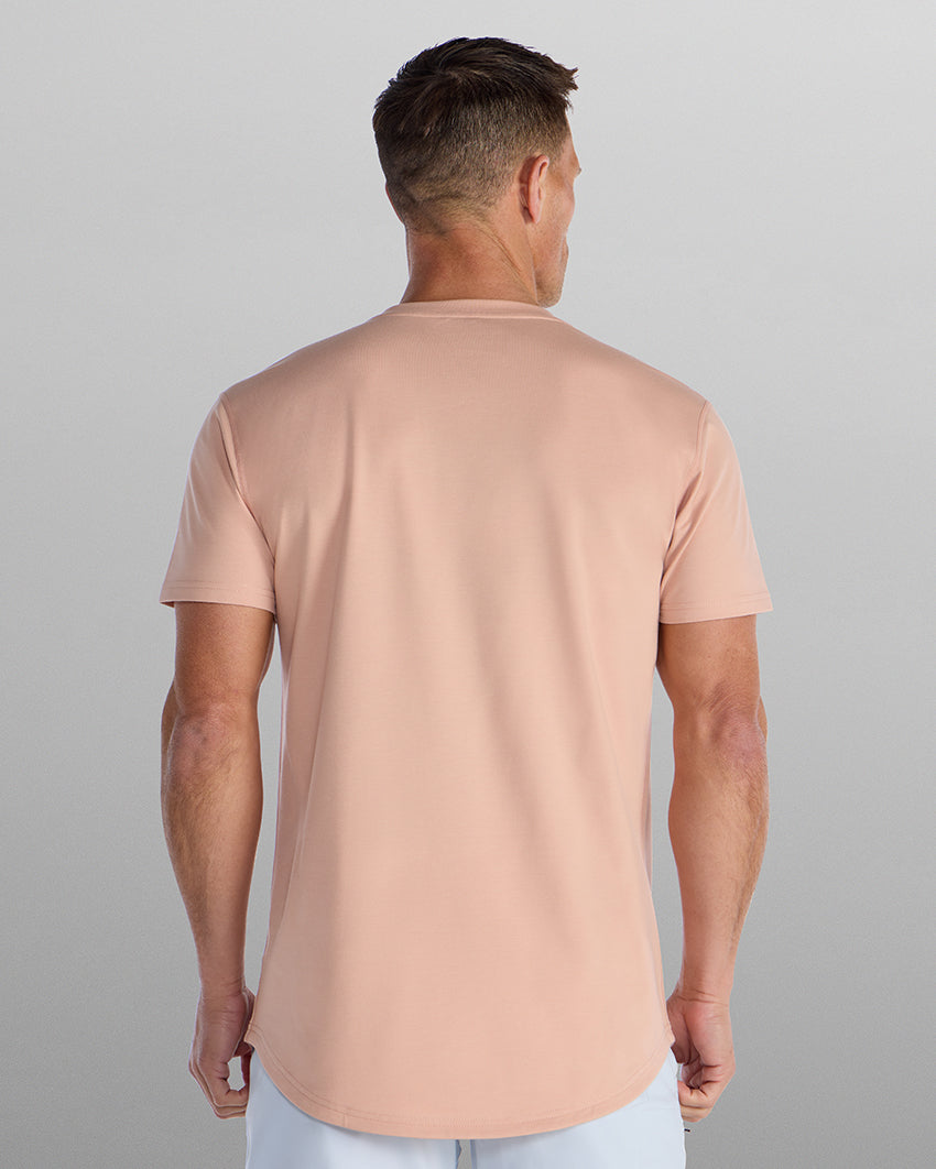 Drop-Cut V-Neck: BYLT Signature