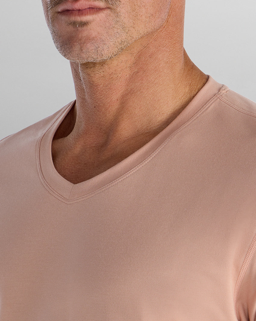 Drop-Cut V-Neck: BYLT Signature