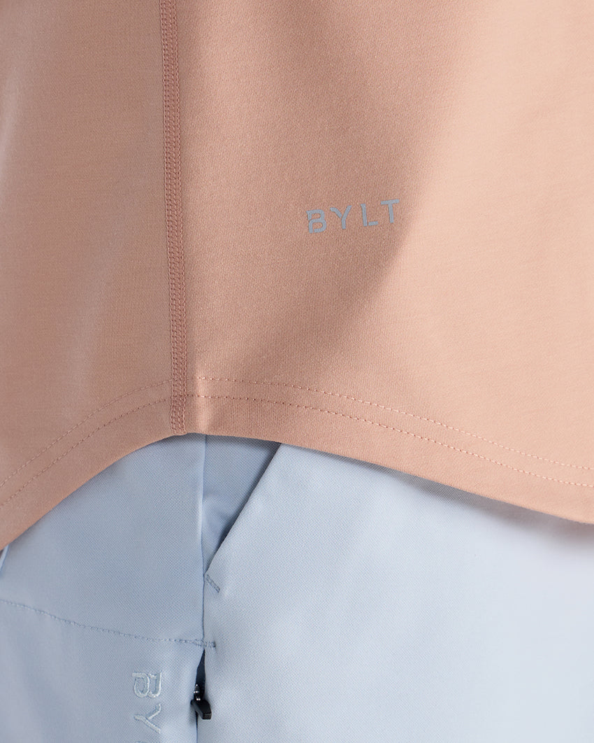 Drop-Cut V-Neck: BYLT Signature