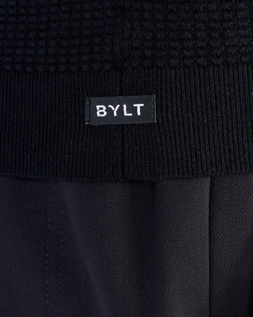 Textured Knit Polo