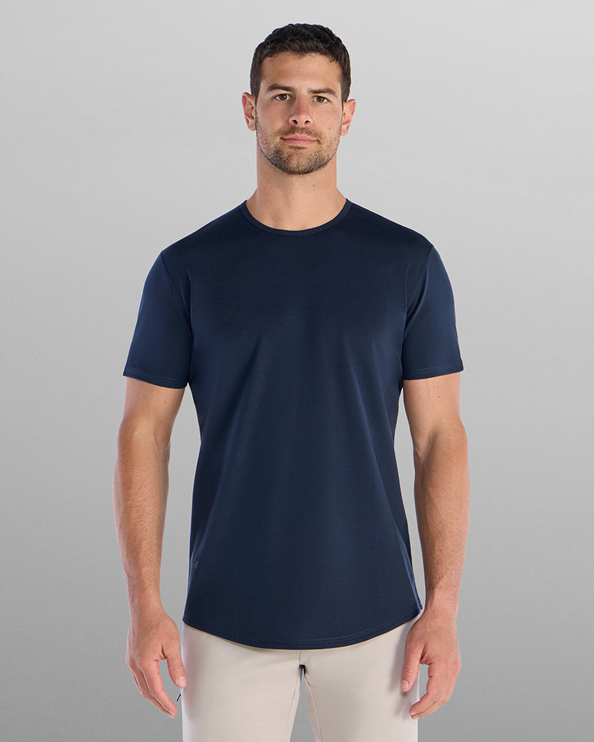 Everyday Short Sleeve Drop-Cut