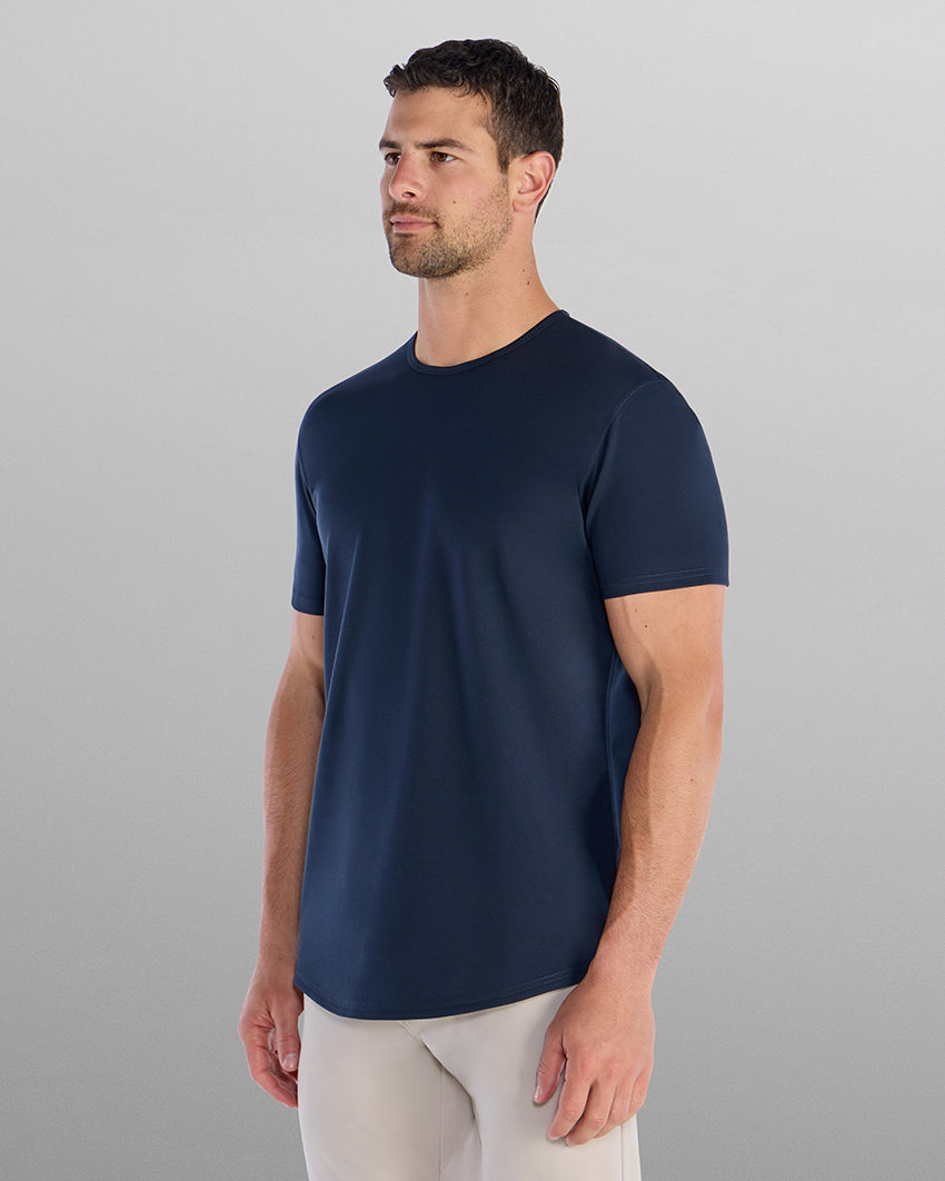 Everyday Short Sleeve Drop-Cut