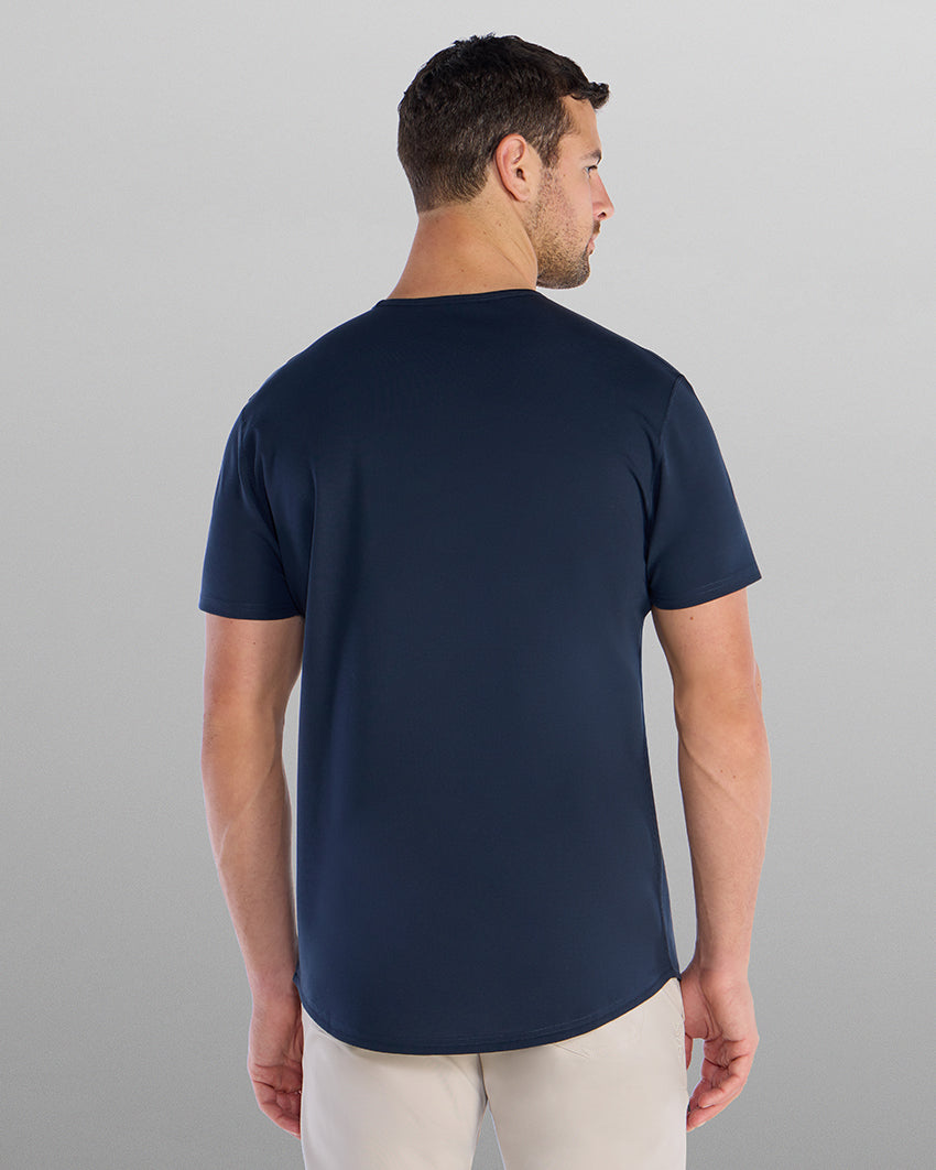 Everyday Short Sleeve Drop-Cut