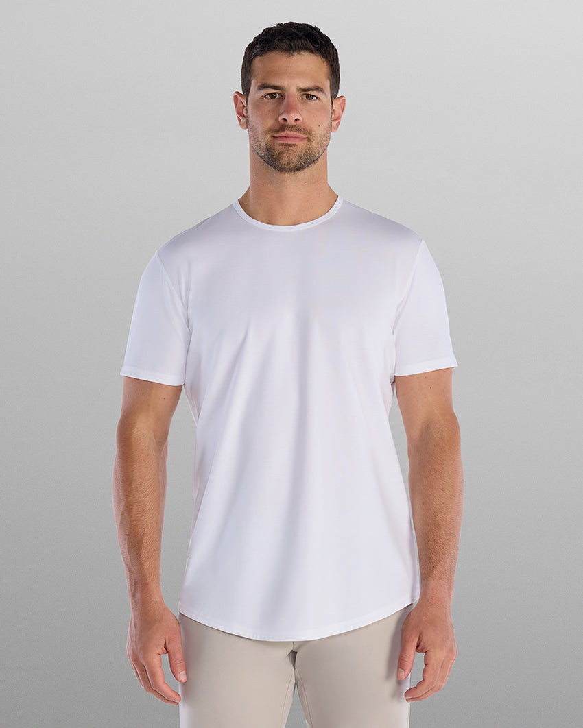 Everyday Short Sleeve Drop-Cut