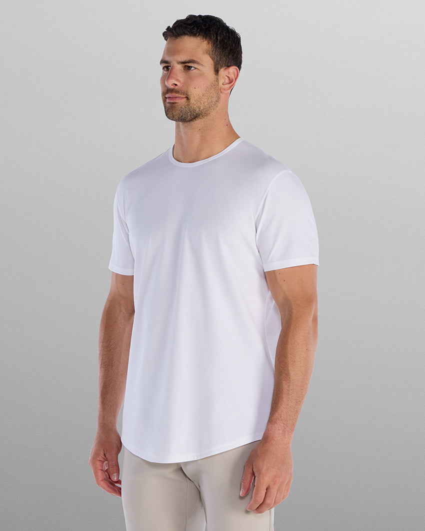 Everyday Short Sleeve Drop-Cut