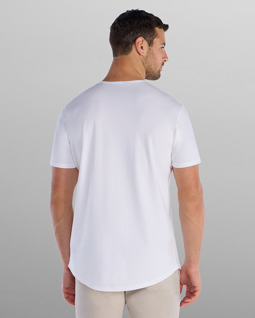 Everyday Short Sleeve Drop-Cut